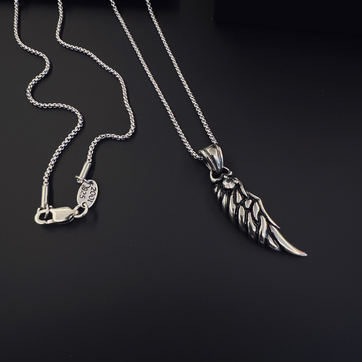 Chrome Hearts Wing Pendant Necklace